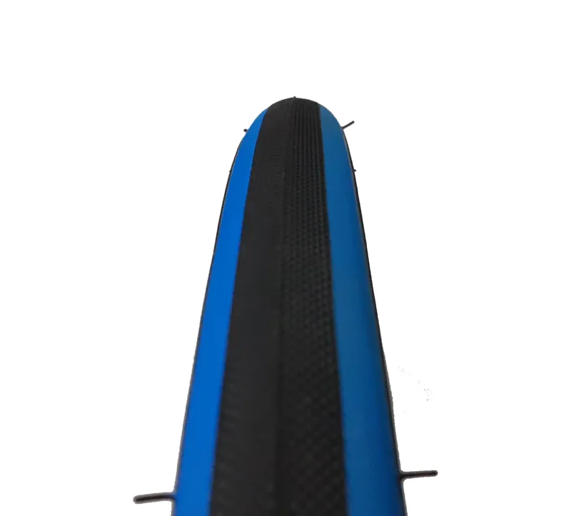 Schwalbe Blizzard 23c Wire Bead Tyre in Blue Black Stripe-1